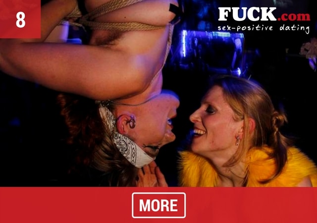 Image of two girls enjoying KinkFest 2017