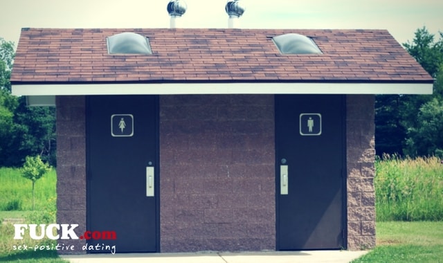 Gay cottaging in public restrooms UK